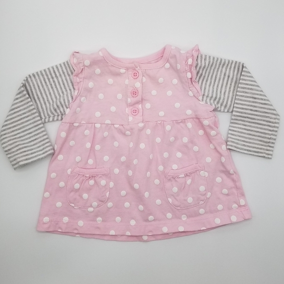 Set Long Sleeve Shirts 6-9m - Picture 2 of 5